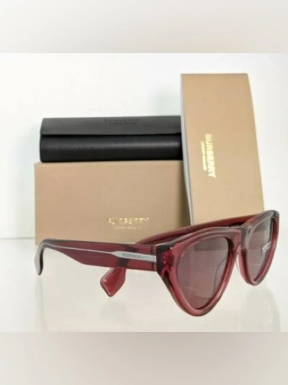EUC Burberry Women's Sunglasses - BE 4285 3796/75 Plum